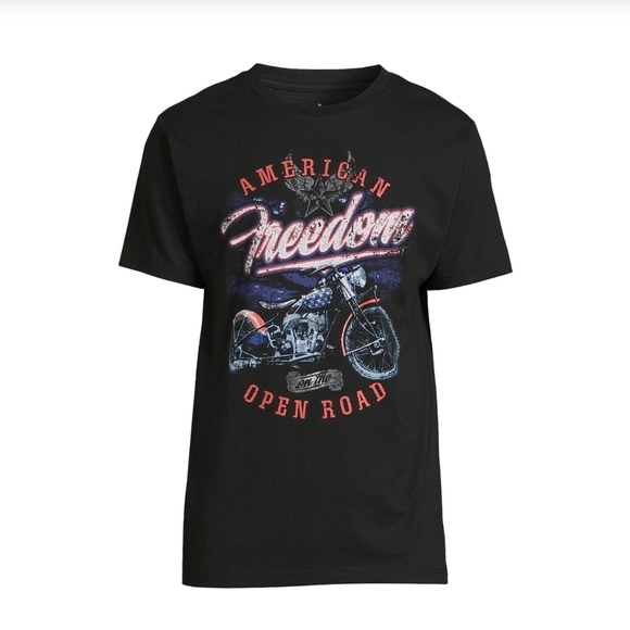 Patriotic Other - Celebrate Patriotic NEW XXL American Freedom Short Sleeve Tee Black 578